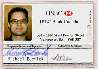 Hsbc Bank Id Card