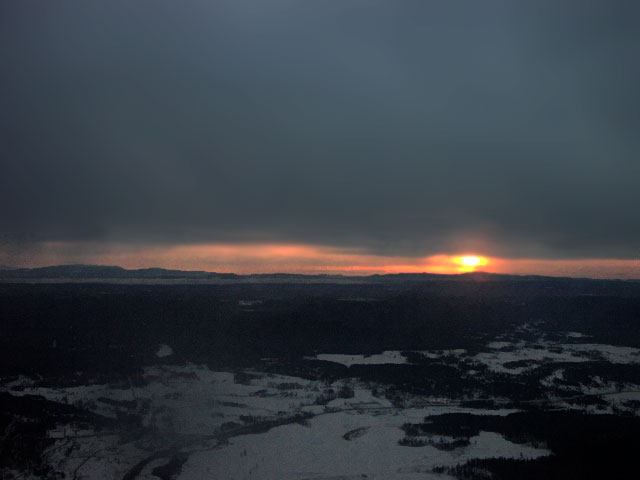 Dawn over Williams Lake