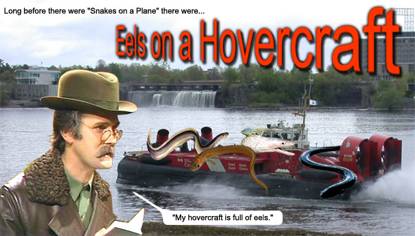 Eels on a Hovercraft
