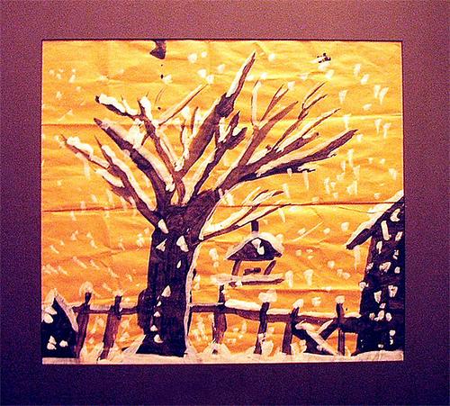 Snow Tree (First Snow)