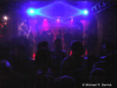 Crowds in Blue
